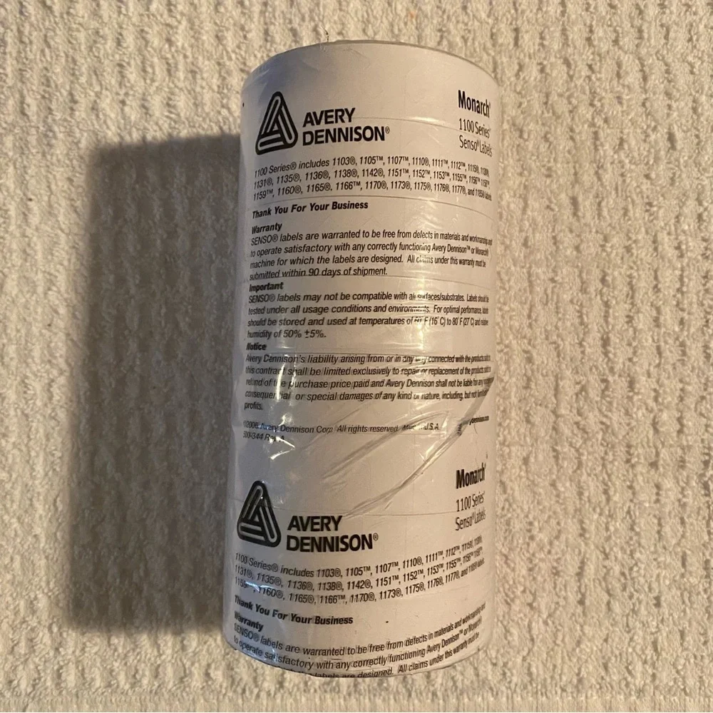 Avery Dennison Monarch 1100 Series Senso Labels